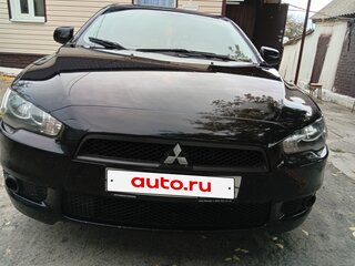 2008 Mitsubishi Lancer X, чёрный, 850000 рублей, вид 3