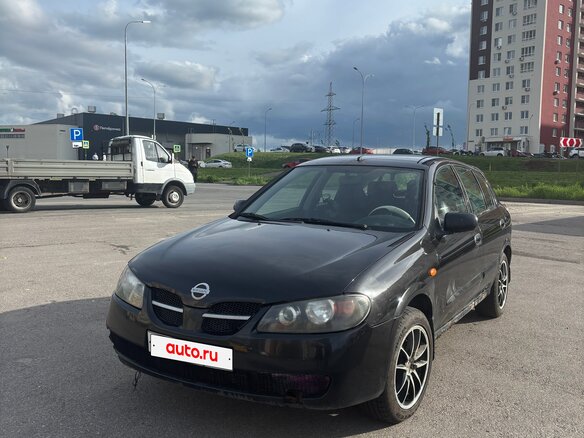 2004 Nissan Almera II (N16) Рестайлинг, чёрный, 210000 рублей