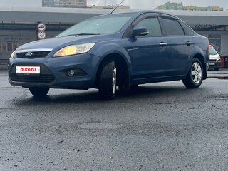 2009 Ford Focus II Рестайлинг, синий, 500000 рублей, вид 1