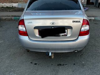 2008 Lada (ВАЗ) Kalina I, серый, 170000 рублей, вид 5