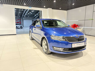 2018 Skoda Rapid I Рестайлинг, синий, 648000 рублей, вид 5