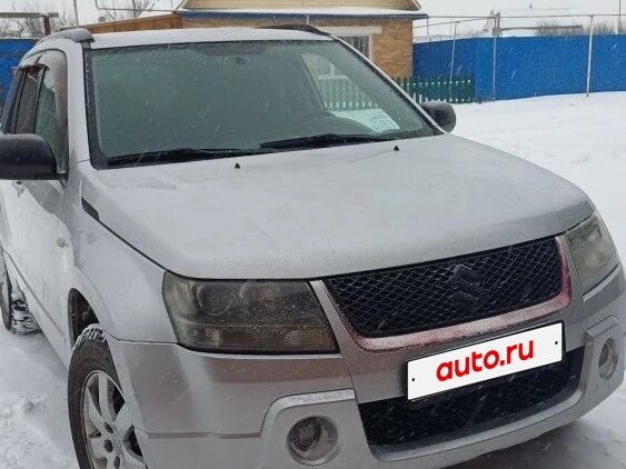 2007 Suzuki Grand Vitara II, серебристый, 830000 рублей