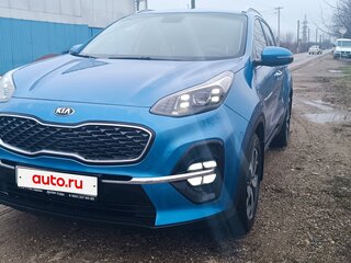 2019 Kia Sportage IV Рестайлинг, синий, 2100000 рублей, вид 1