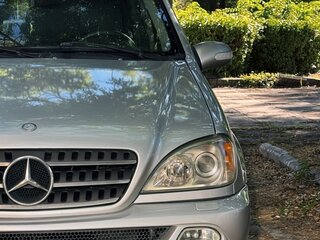 2003 Mercedes-Benz M-Класс 270 I (W163) Рестайлинг, серебристый, 1200000 рублей, вид 4