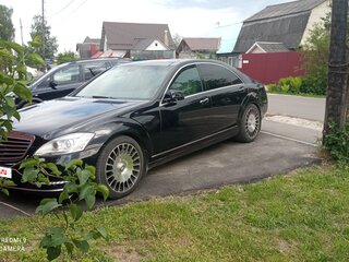 2009 Mercedes-Benz S-Класс 350 V (W221) Рестайлинг, чёрный, 1850000 рублей, вид 4
