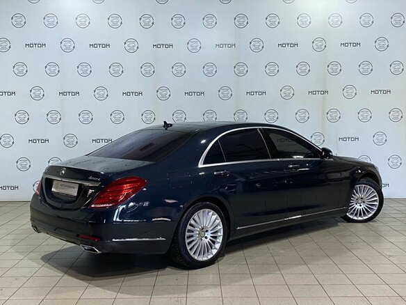 2015 Mercedes-Benz S-Класс 500 VI (W222, C217), чёрный, 3750000 рублей - вид 3