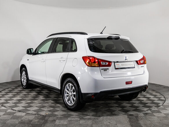 2014 Mitsubishi ASX I Рестайлинг, белый, 1099000 рублей - вид 6