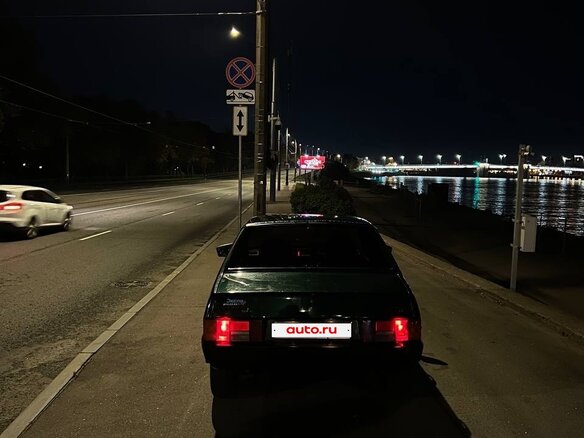 2004 Lada (ВАЗ) 21099, зелёный, 120000 рублей - вид 7