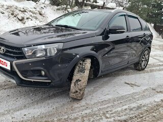 2019 Lada (ВАЗ) Vesta SW Cross I, чёрный, 825000 рублей, вид 2
