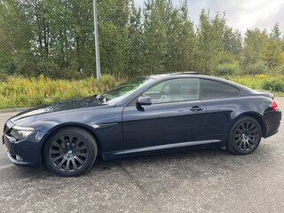 2008 BMW 6 серии 630i II (E63/E64) Рестайлинг, синий, 1580000 рублей, вид 3