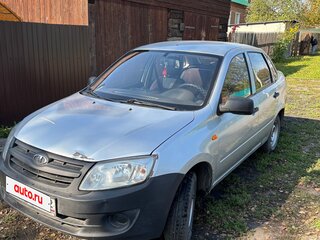 2015 Lada (ВАЗ) Granta I, серебристый, 260000 рублей, вид 1