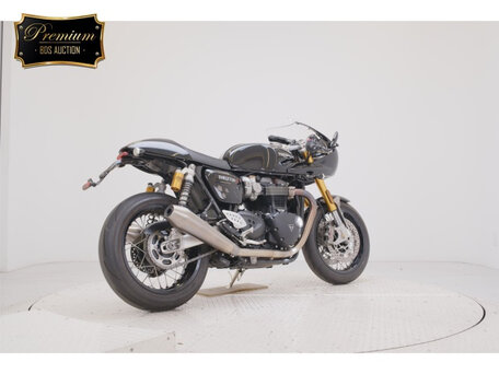 2021 Triumph Thruxton, чёрный, 1100000 рублей, вид 5