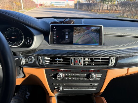 2018 BMW X6 40d II (F16), голубой, 5200000 рублей - вид 17