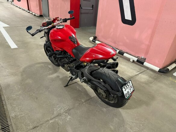 2014 Ducati Monster 1200, красный - вид 3