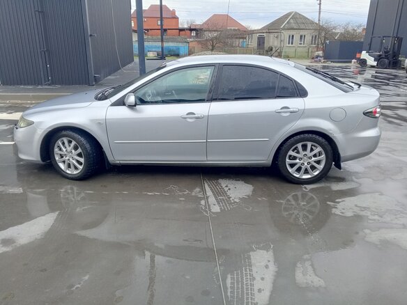 2007 Mazda 6 I (GG) Рестайлинг, серебристый, 465000 рублей - вид 3