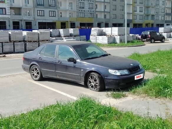 1998 Saab 9-5 I, синий, 260000 рублей - вид 13