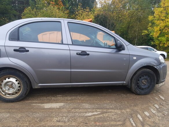 2011 Chevrolet Aveo I Рестайлинг, серый - вид 4