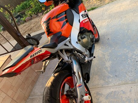 2008 Honda CBR 1000 RR/RA Fireblade, оранжевый, 580000 рублей, вид 2