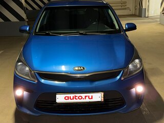 2017 Kia Rio IV, синий, 1000000 рублей, вид 1