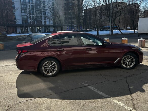 2022 BMW 5 серии 520i VII (G30/G31/G38) Рестайлинг, белый, 3400000 рублей - вид 10