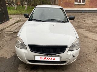 2009 Lada (ВАЗ) Priora I, белый, 230000 рублей, вид 1