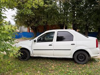 2009 Renault Logan I, белый, 120000 рублей, вид 5