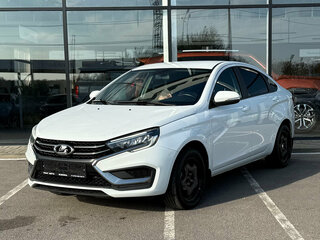2023 Lada (ВАЗ) Vesta I Рестайлинг (NG), белый, 1187000 рублей, вид 1