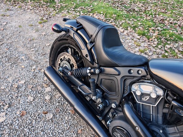 2021 Indian Scout, чёрный, 1080000 рублей - вид 30
