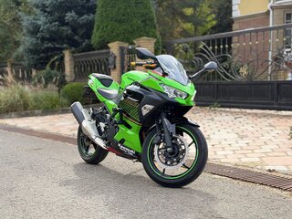 2020 Kawasaki Ninja 400, зелёный, 530000 рублей, вид 1