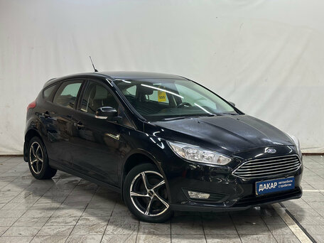 2017 Ford Focus III Рестайлинг, чёрный, 740000 рублей, вид 2