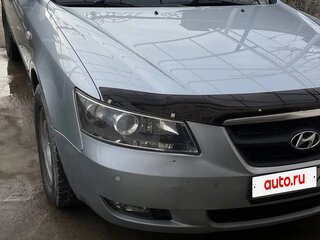 2007 Hyundai Sonata V (NF), серебристый, 800000 рублей, вид 2
