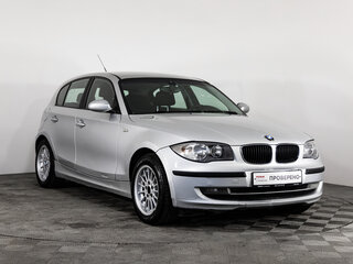 2009 BMW 1 серии 116i I (E81/E82/E87/E88) Рестайлинг, серебристый, 599000 рублей, вид 3