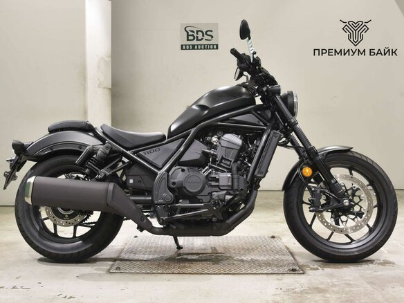 2026 Honda CMX 1100 Rebel, чёрный