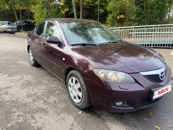 2007 Mazda 3 I (BK) Рестайлинг, фиолетовый, 470000 рублей - вид 7