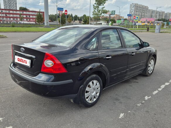 2007 Ford Focus II, чёрный - вид 8