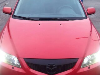 2006 Mazda 6 I (GG) Рестайлинг, красный, 580000 рублей, вид 1