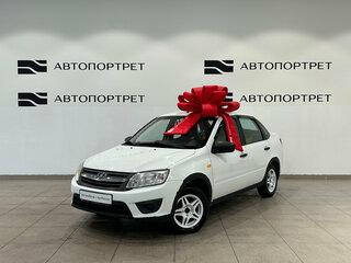 2017 Lada (ВАЗ) Granta I, белый, 449000 рублей, вид 1