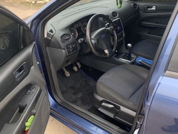 2007 Ford Focus II, синий, 440000 рублей - вид 15