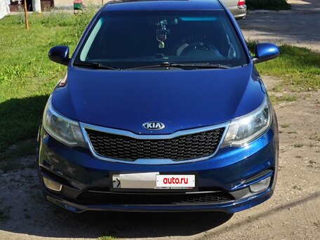 2015 Kia Rio III, синий, 850000 рублей, вид 2