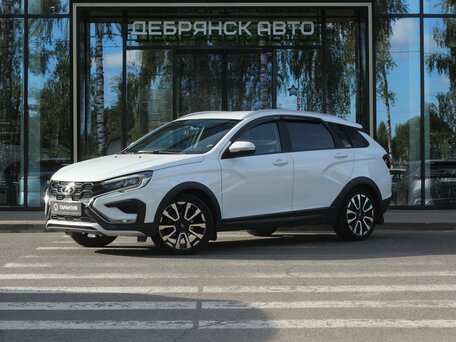2024 Lada (ВАЗ) Vesta SW Cross I Рестайлинг (NG), белый, 1520000 рублей, вид 1