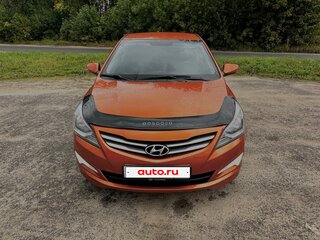 2015 Hyundai Solaris I Рестайлинг, оранжевый, 750000 рублей, вид 1