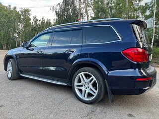 2014 Mercedes-Benz GL-Класс 350 II (X166), синий, 2890000 рублей, вид 3