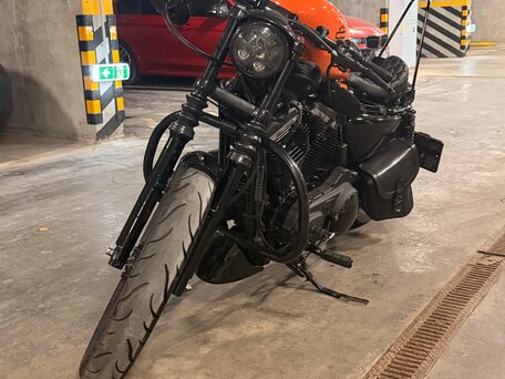 2012 Harley-Davidson Sportster 883, чёрный, 1400000 рублей, вид 5
