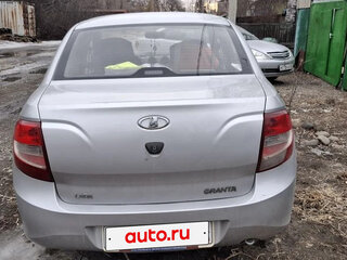 2012 Lada (ВАЗ) Granta I, серебристый, 450000 рублей, вид 3
