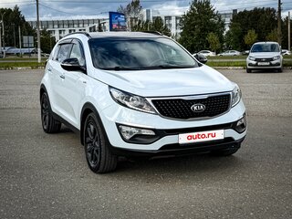 2014 Kia Sportage III Рестайлинг, белый, 1690000 рублей, вид 3