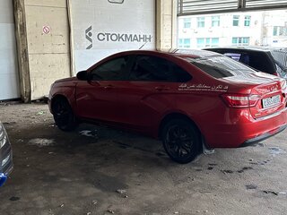 2017 Lada (ВАЗ) Vesta I, красный, 630000 рублей, вид 4