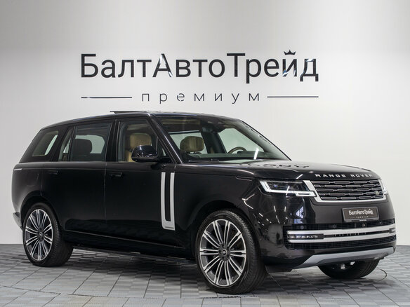 2024 Land Rover Range Rover P530 MHEV Long V, чёрный - вид 4