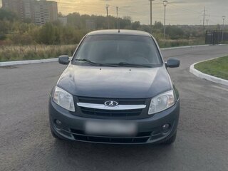 2013 Lada (ВАЗ) Granta I, синий, 490000 рублей, вид 3