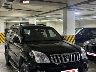 2005 Toyota Land Cruiser Prado 5-speed 120 Series, чёрный, 1650000 рублей, вид 2