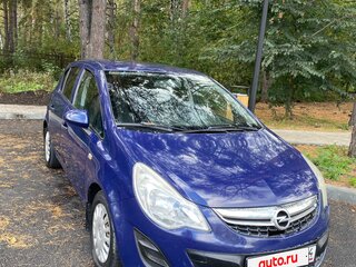 2012 Opel Corsa D Рестайлинг II, синий, 390000 рублей, вид 1